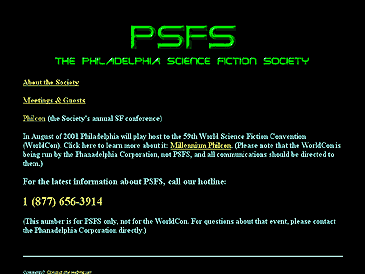 PSFS before